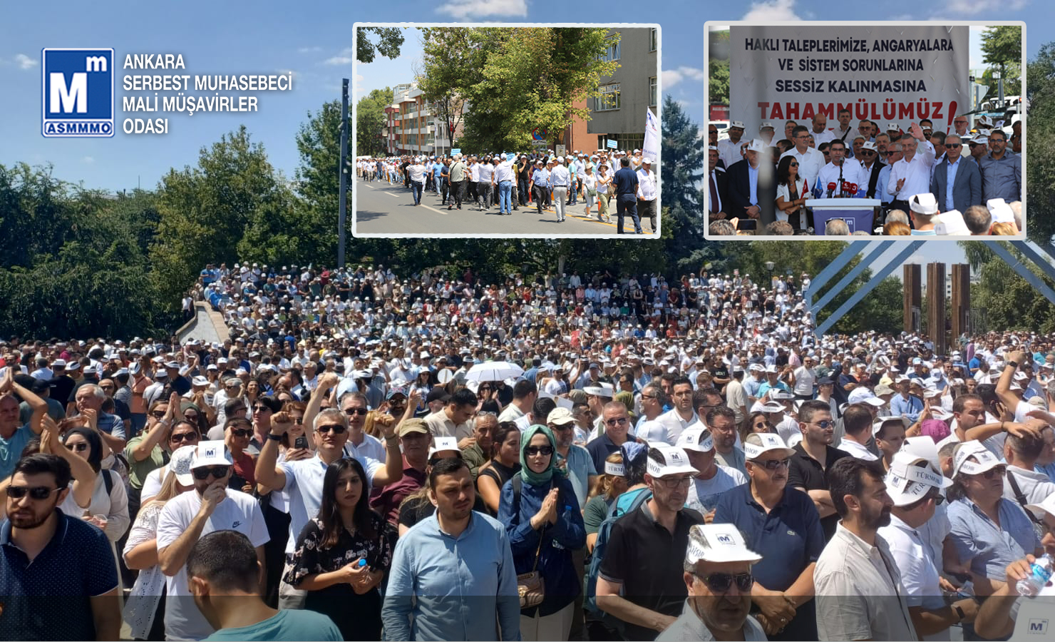 Haklı Taleplerimiz Konusunda Sesimizi Duyurmak için Anıtpark'taydık