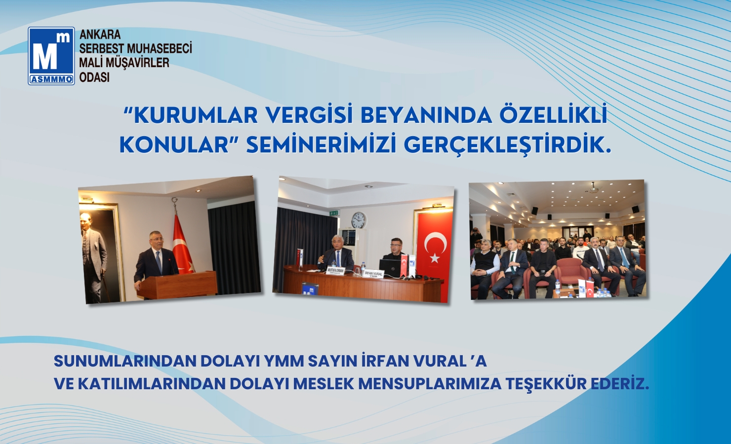 Seminerimiz Tamamlandı.