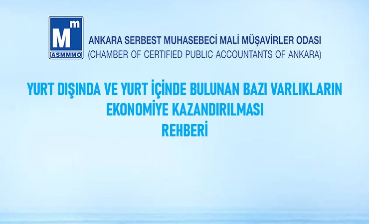 Yurt Dışında ve Yurt İçinde Bulunan Bazı Varlıkların Ekonomiye Kazandırılması Rehberi