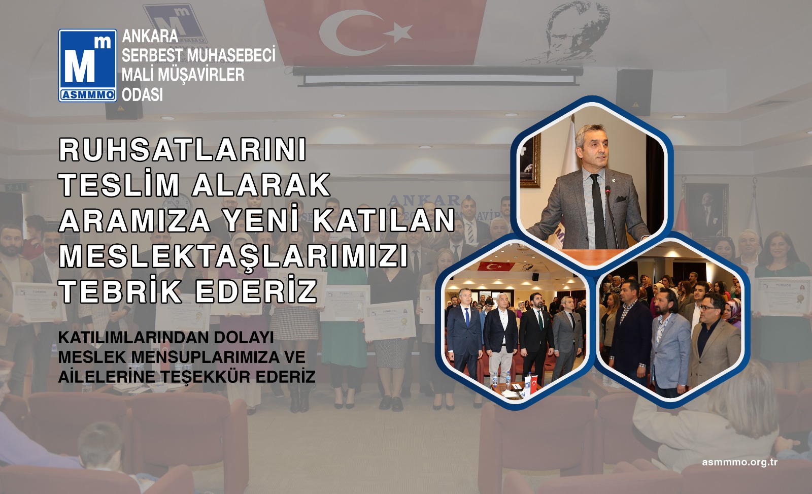 Ruhsatlarını Teslim Alarak Aramıza Yeni Katılan Meslektaşlarımızı Tebrik Ederiz.