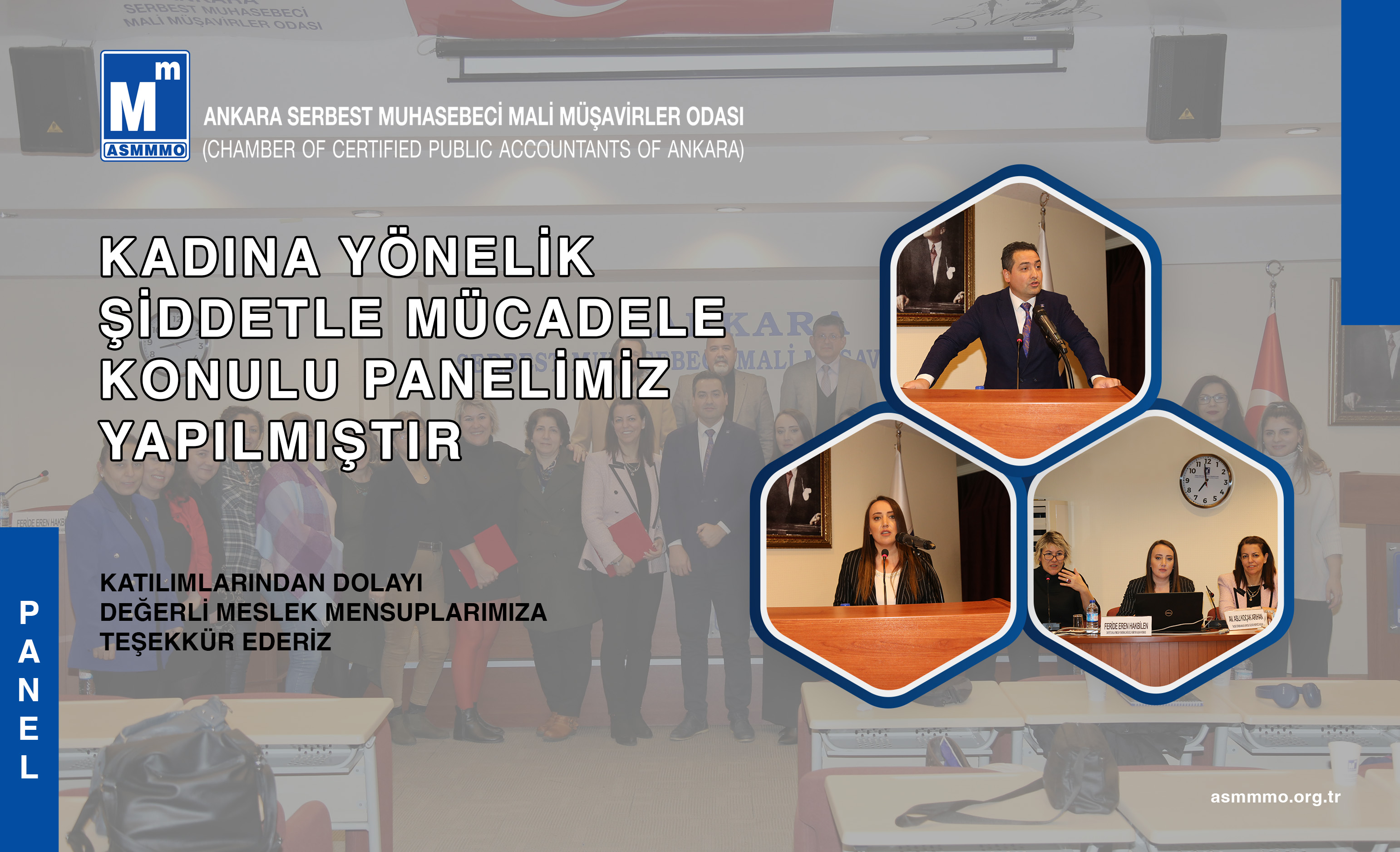 Kadına Yönelik Şiddetle Mücadele Panelimiz Yapıldı