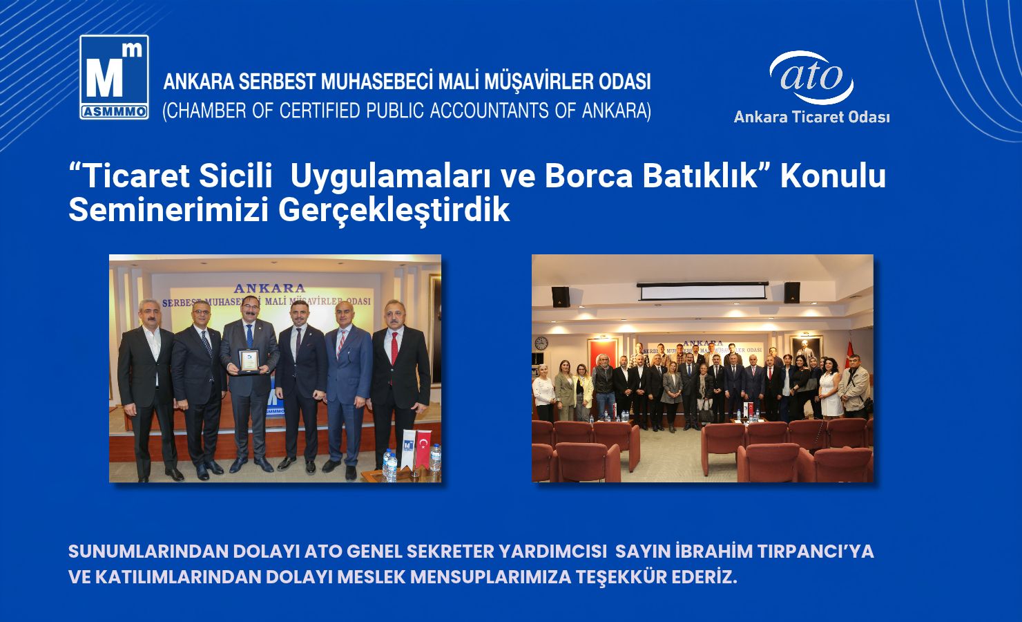 Seminerimiz Tamamlanmıştır 