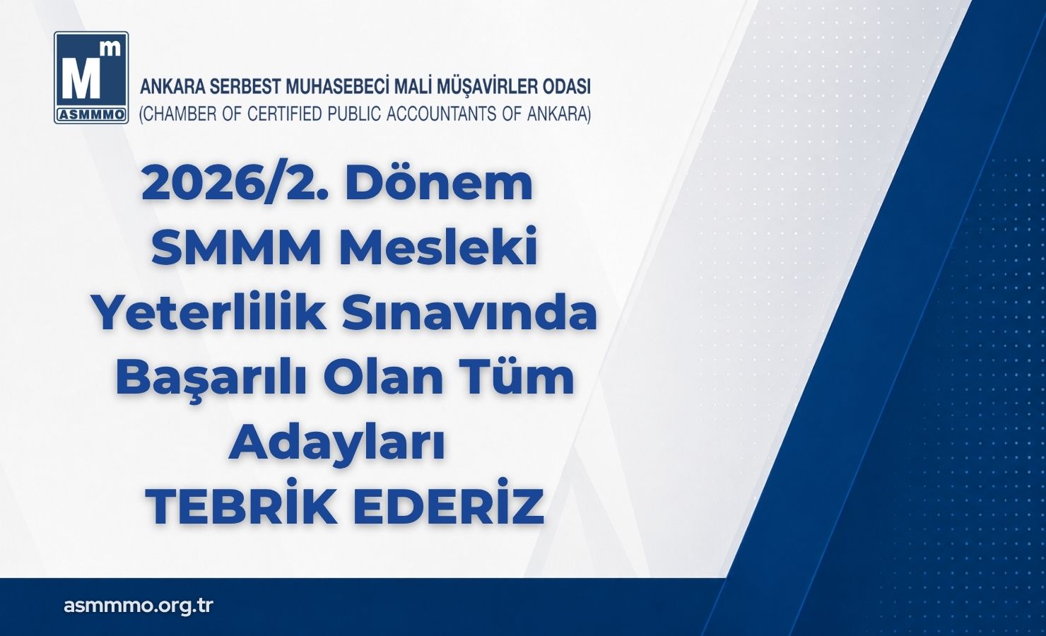 TEBRİK EDERİZ