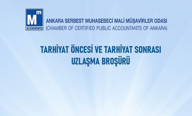 Tarhiyat Öncesi ve Tarhiyat Sonrası Uzlaşma Broşürü