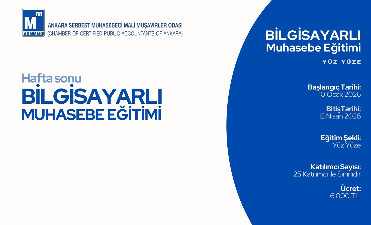 Kurs Programı ve Başvuru için Tıklayın.