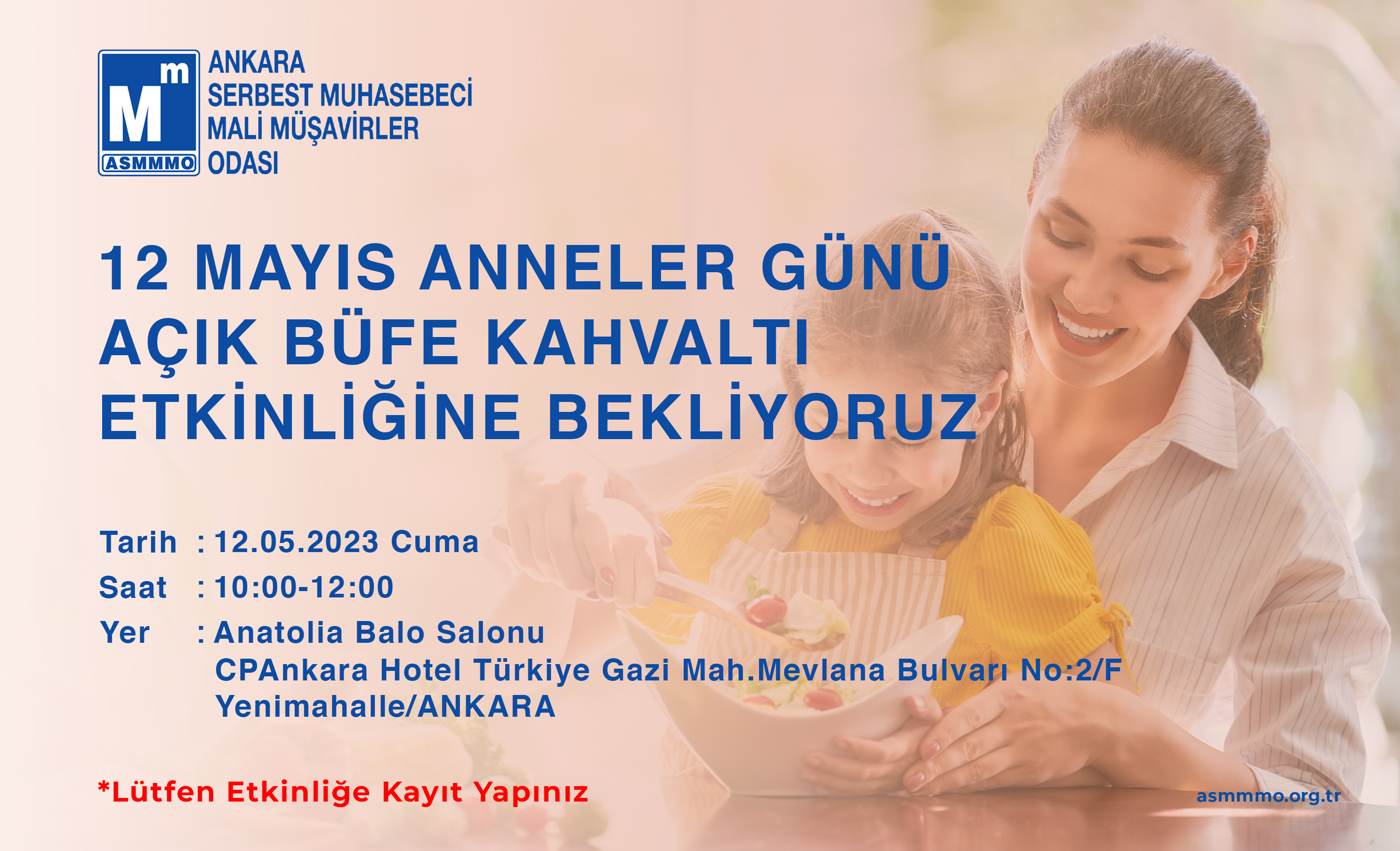 Anneler Günü Açık Büfe Kahvaltı Etkinliği