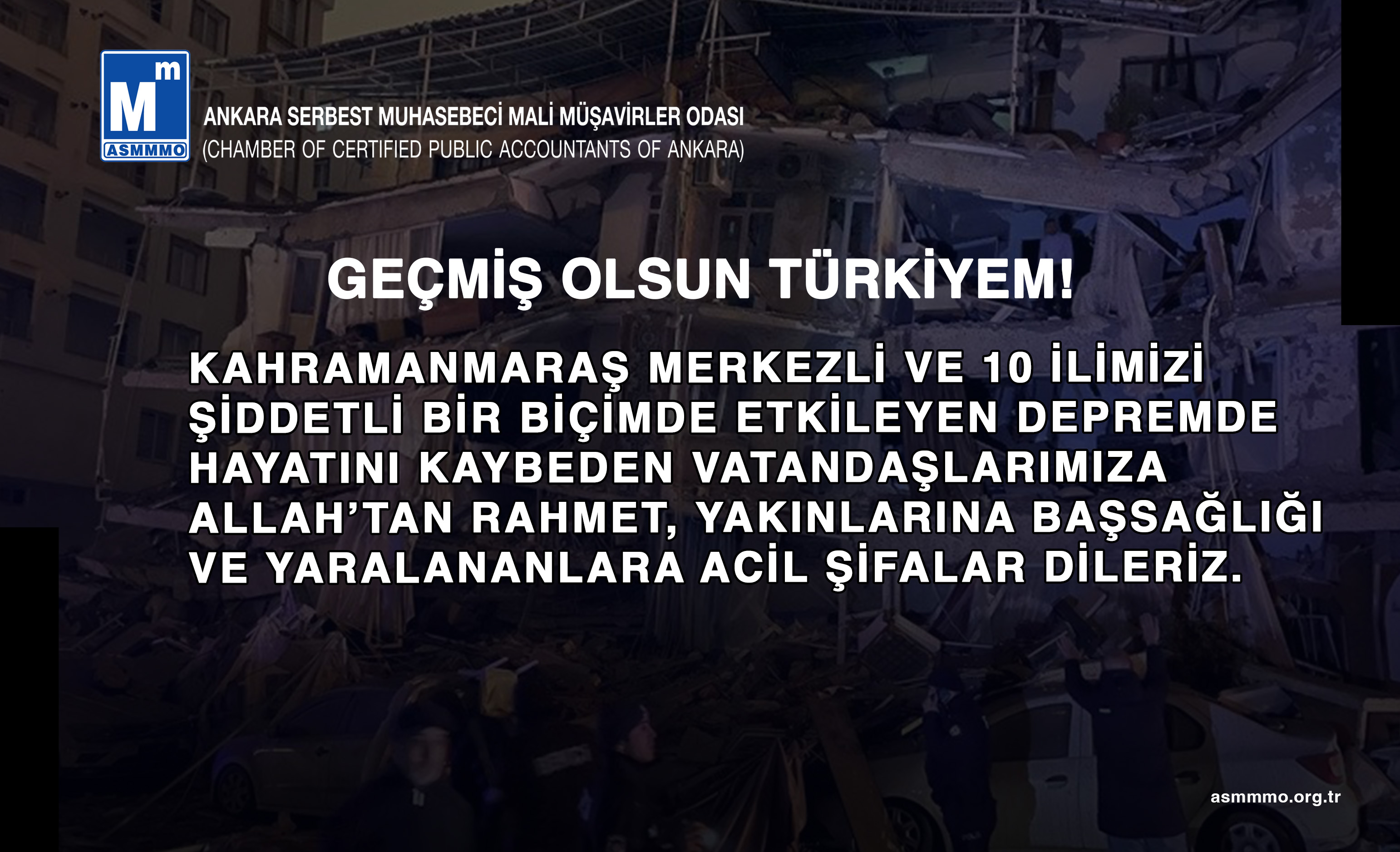Geçmiş Olsun Türkiyem