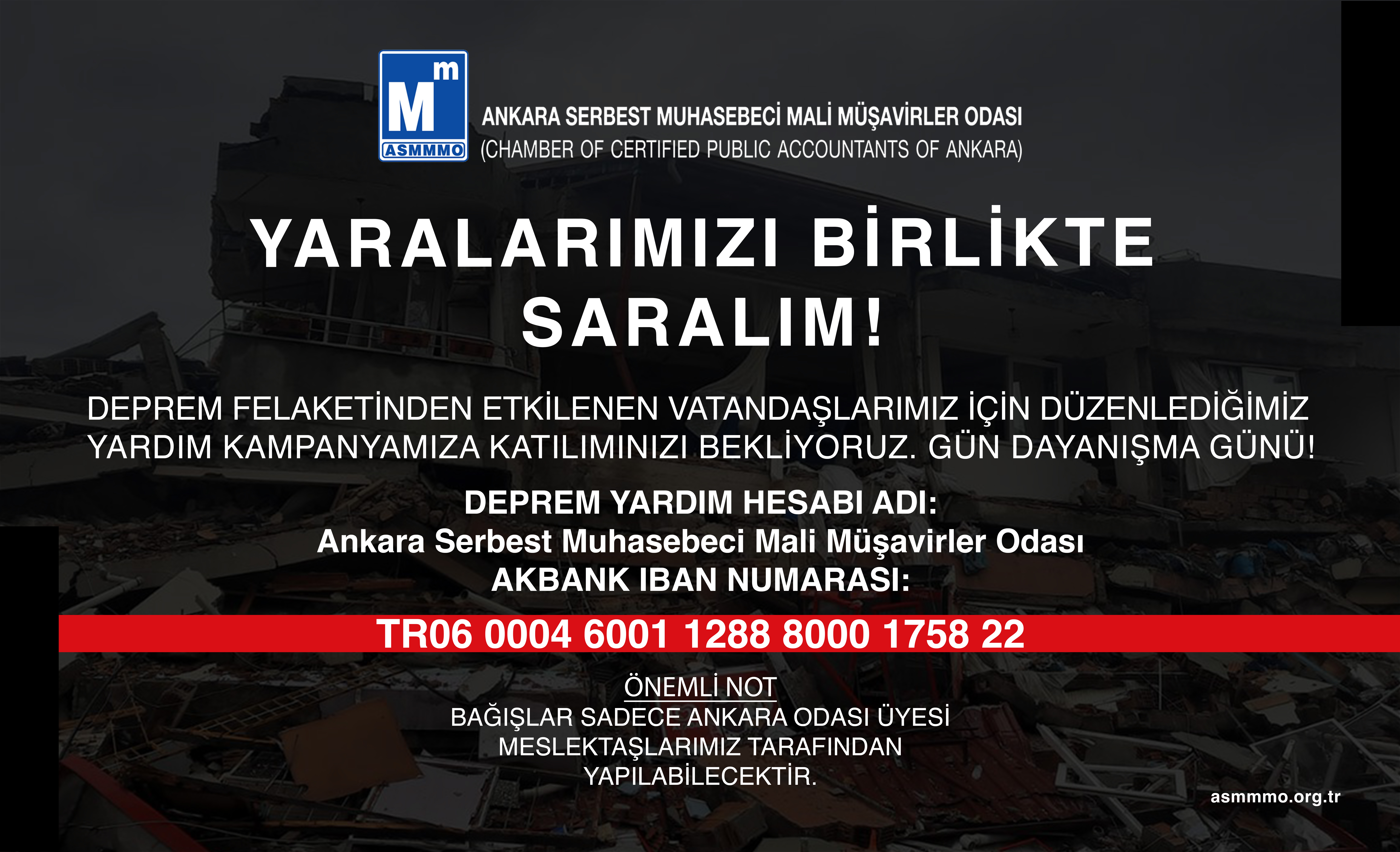 Yaralarımızı Birlikte Saralım!