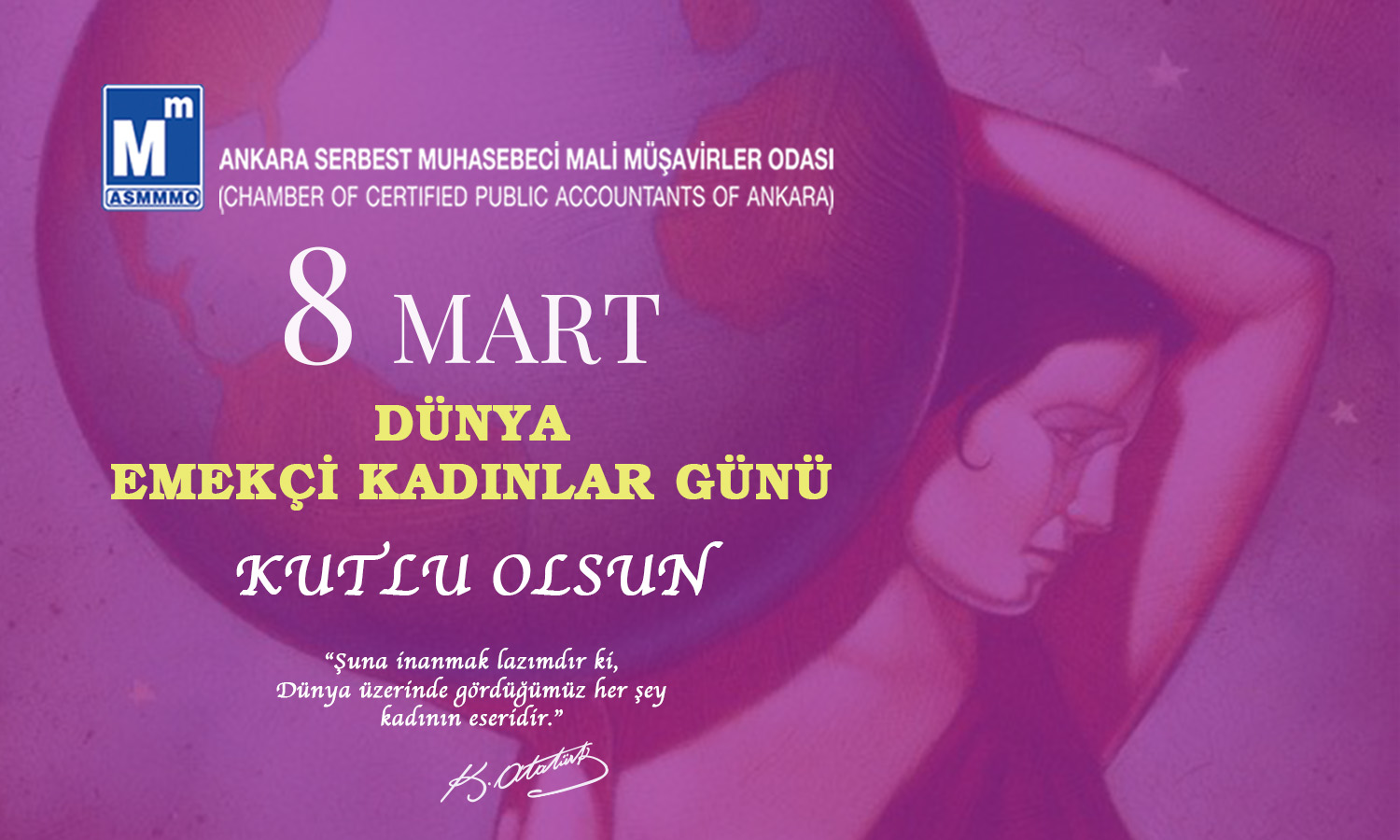 Dünya Emekçi Kadınlar Günü Kutlu Olsun