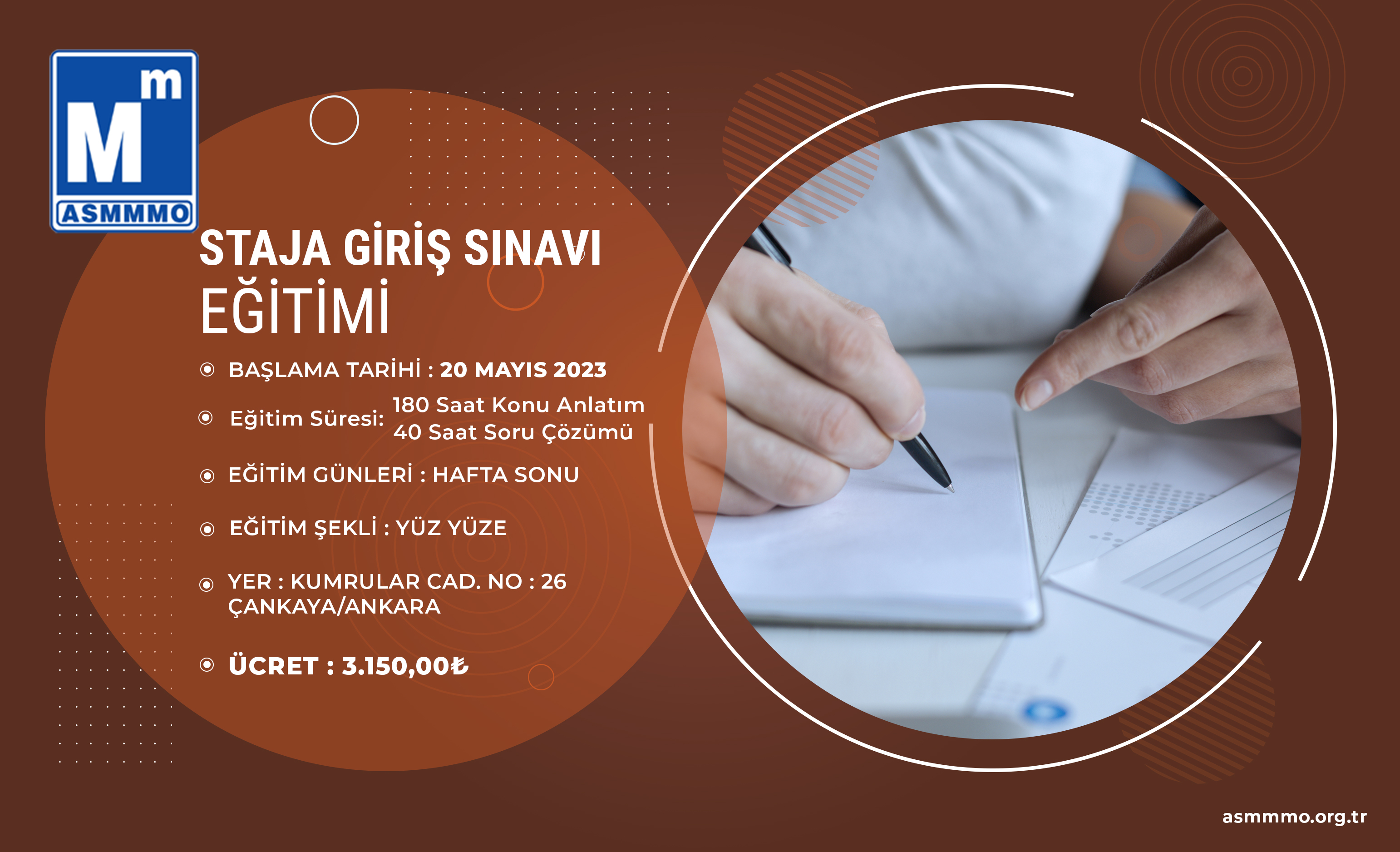 Staja Giriş Sınavı Eğitimi