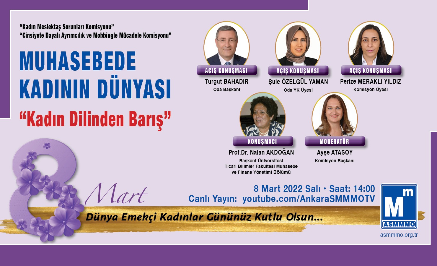 Muhasebede Kadının Dünyası "Kadın Dilinden Barış"