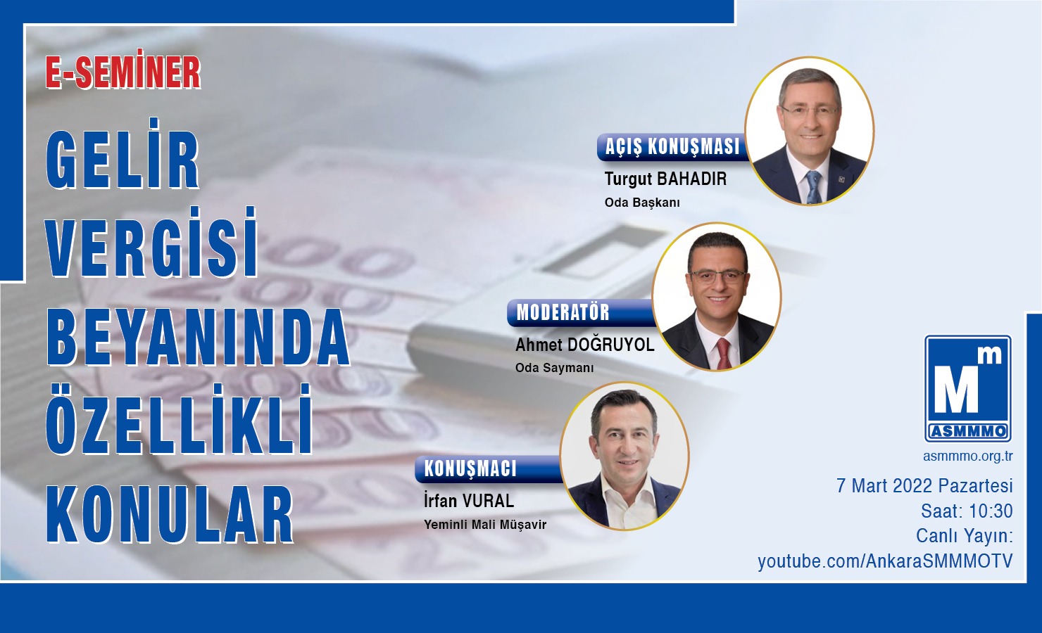 e-Seminer: Gelir Vergisi Beyanında Özellikli Konular